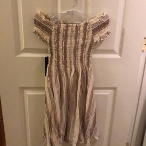 Lulus mini dress off the shoulder